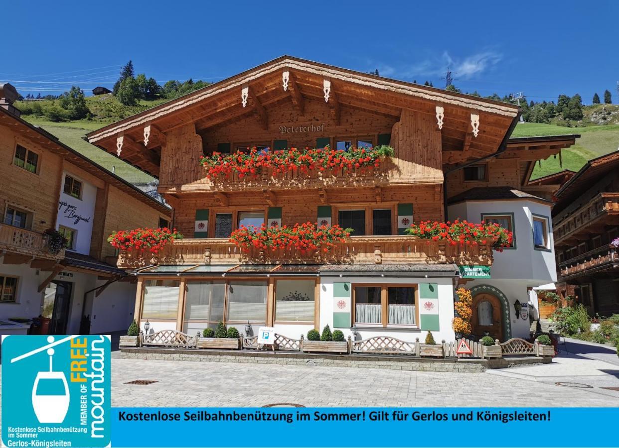 Petererhof Hotell Gerlos Exteriör bild